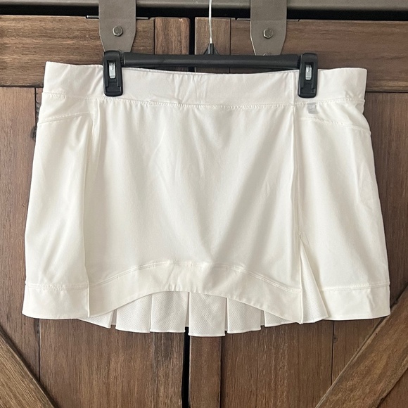 Nike Dri-FIT Women's Tennis/Pickleball White Flouncy Skort Size XL EUC - Picture 4 of 8